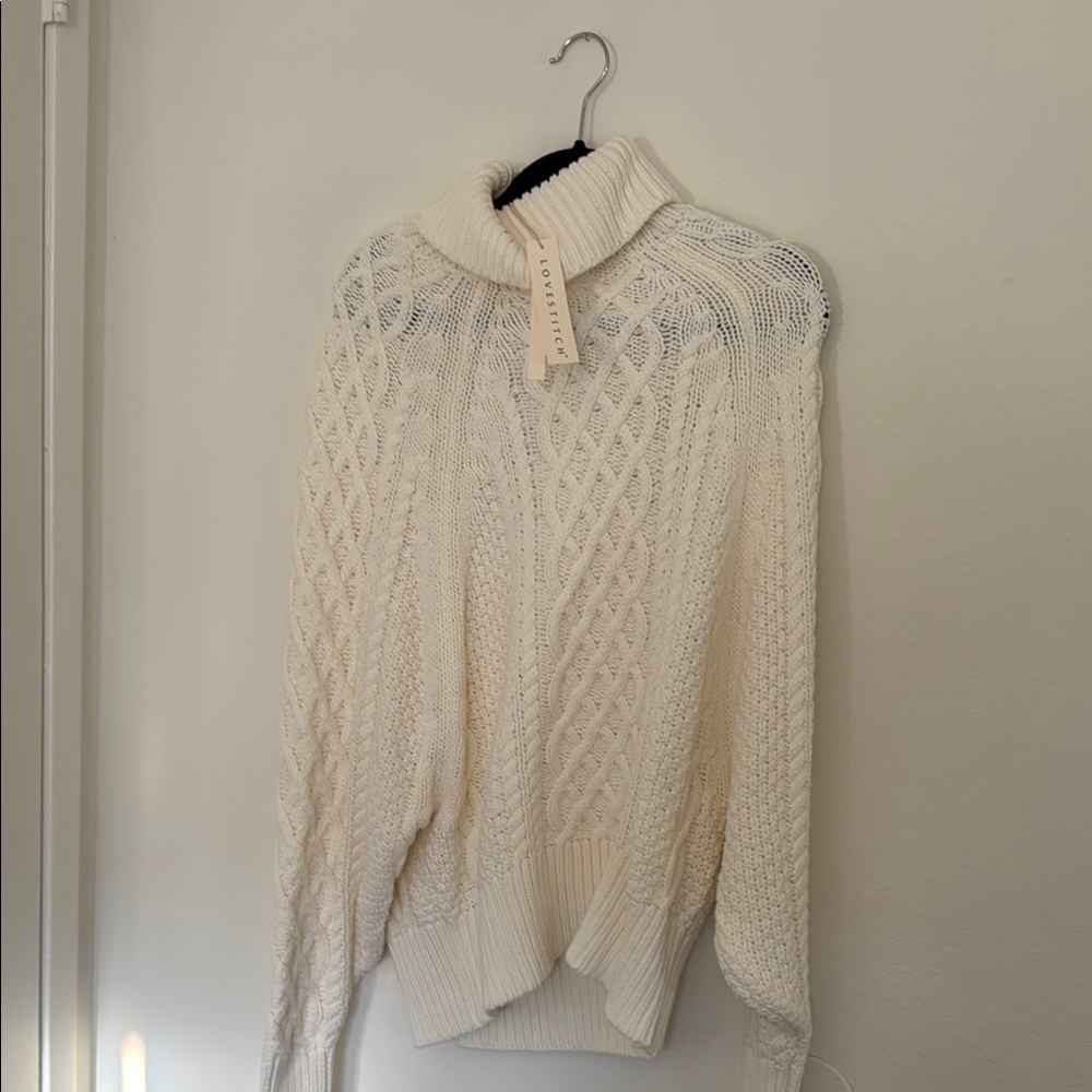 Lovestitch Women's Ivory Sweater